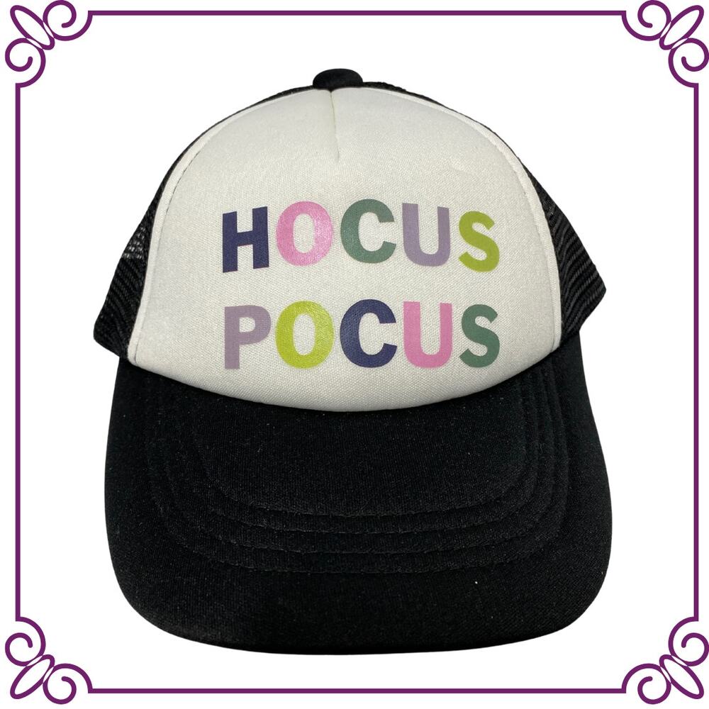 One Baby Trucker Hat Hocus Pocus NEW